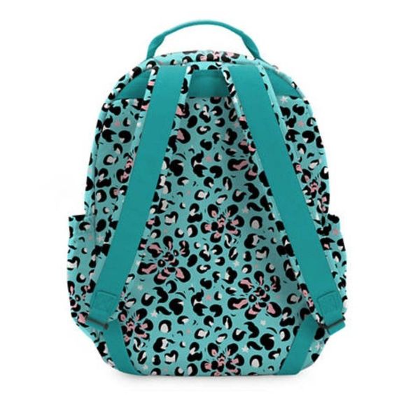 NWT Kipling Seoul Large  Printed 15" Laptop Backpack - Picture 8 of 16